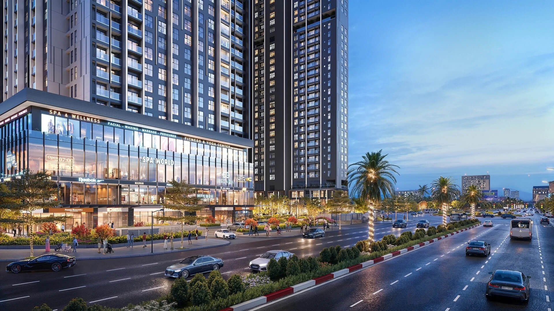 tiện ích dự án mandarin garden 3 yên sở
